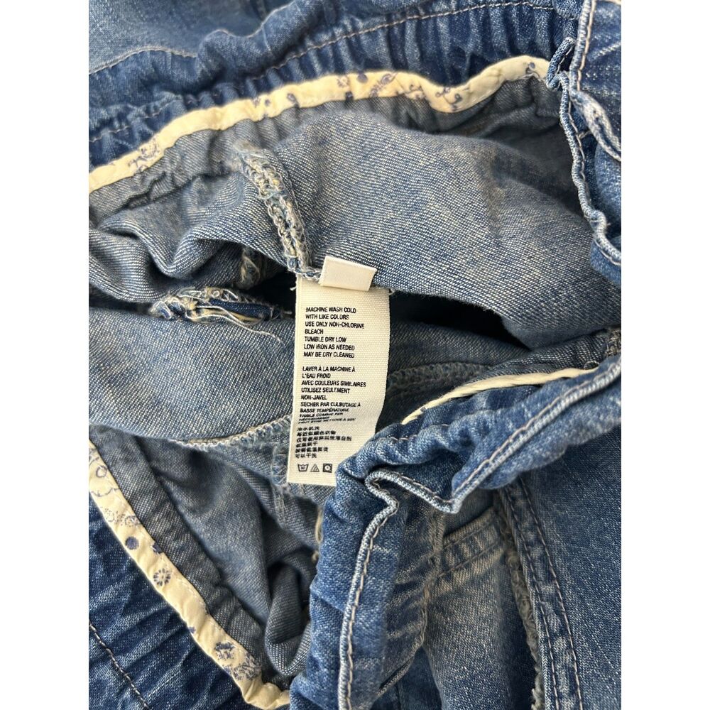 Free People We The Free In My Time Denim Cargo Jeans gorpcore utilitarian - Picture 7 of 7